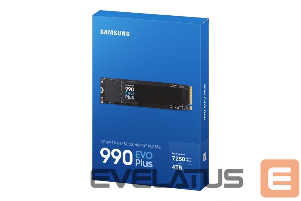Arvuti komponendid Samsung SAMSUNG SSD 990 EVO Plus 4TB M.2 NVMe