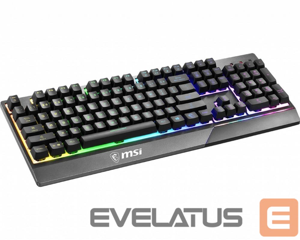 Arvuti klaviatuur MSI Vigor GK30 Gaming Keyboard, US Layout, Wired, Black