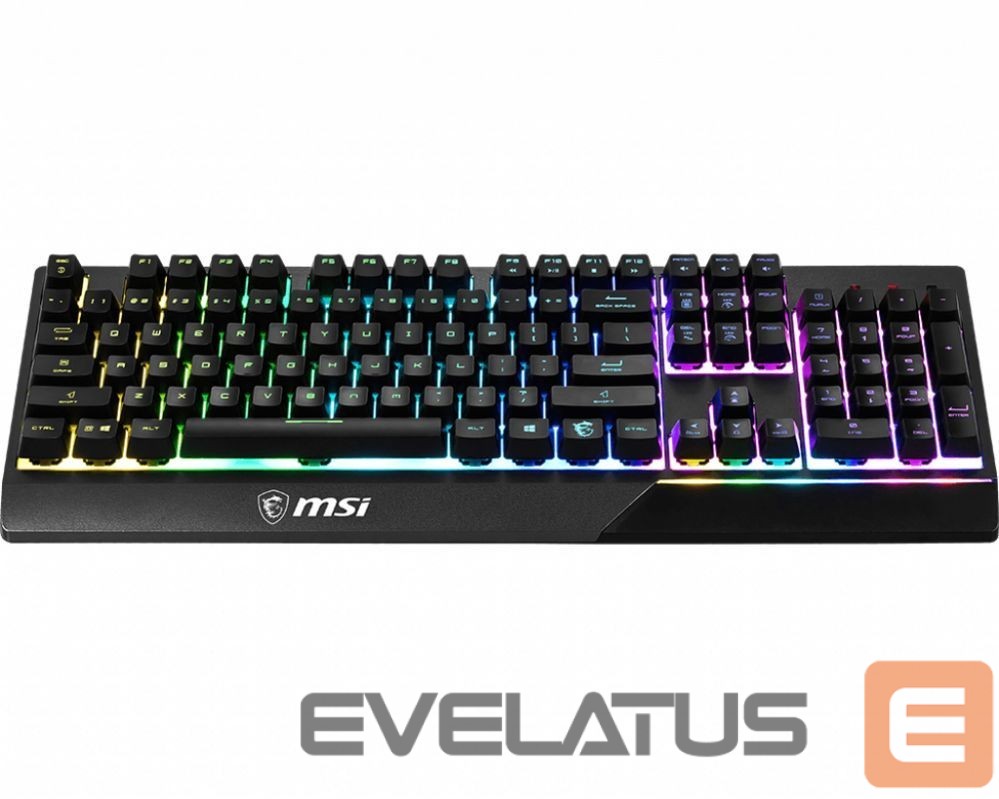 Arvuti klaviatuur MSI Vigor GK30 Gaming Keyboard, US Layout, Wired, Black