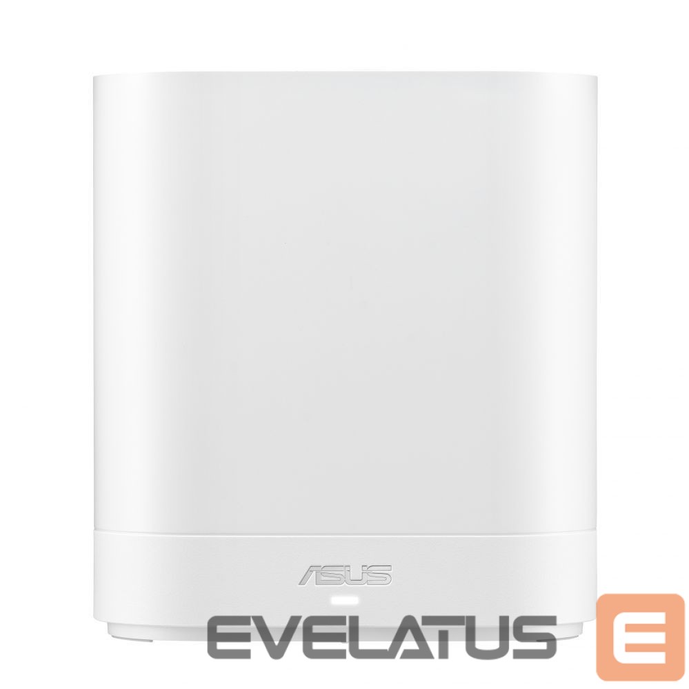 Ruuterid Asus Wifi 6 802.11ax Tri-band Business Mesh System EBM68 (2-Pack) 802.11ax, 4804 Mbit/s, 10/100/1000 Mbit/s, Ethernet LAN (RJ-45) ports 3, MU-MiMO No, No mobile broadband, Antenna type Internal, White