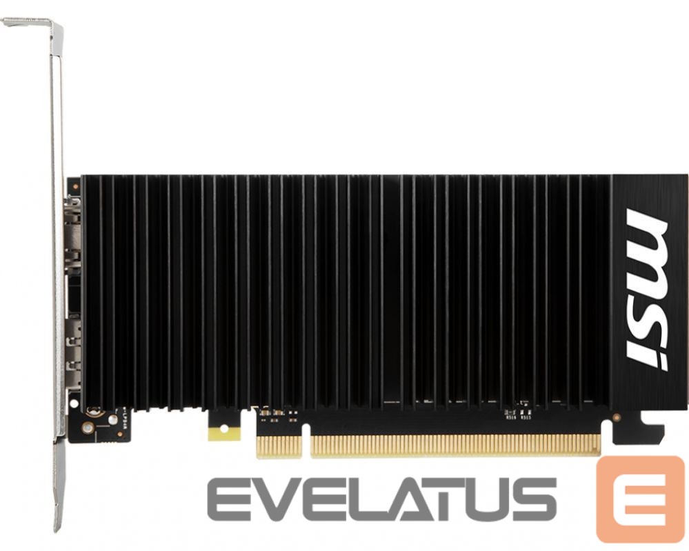 Graafikakaart / ideokaardid MSI GeForce GT 1030 4GHD4 LP OC | NVIDIA | 4 GB | GeForce GT 1030 | DDR4 | HDMI ports quantity 1 | PCI Express 3.0 x16 (uses x4)