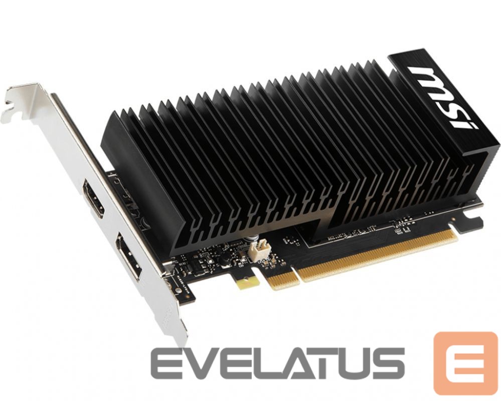 Graafikakaart / ideokaardid MSI GeForce GT 1030 4GHD4 LP OC | NVIDIA | 4 GB | GeForce GT 1030 | DDR4 | HDMI ports quantity 1 | PCI Express 3.0 x16 (uses x4)
