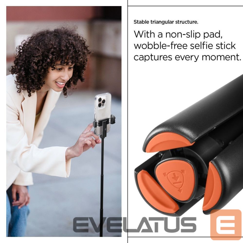 Muud kaubad Spigen Spigen S541W Bluetooth Selfie Stick - Black
