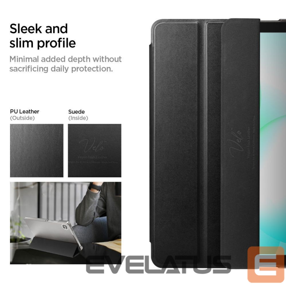 Muud kaubad Spigen Spigen Smart Fold Case for Samsung Galaxy Tab A9 / A11 - Black