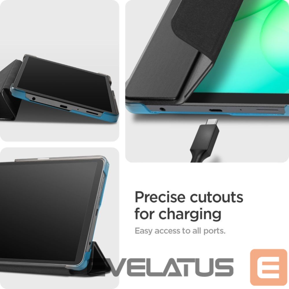 Muud kaubad Spigen Spigen Smart Fold Case for Samsung Galaxy Tab A9 / A11 - Black