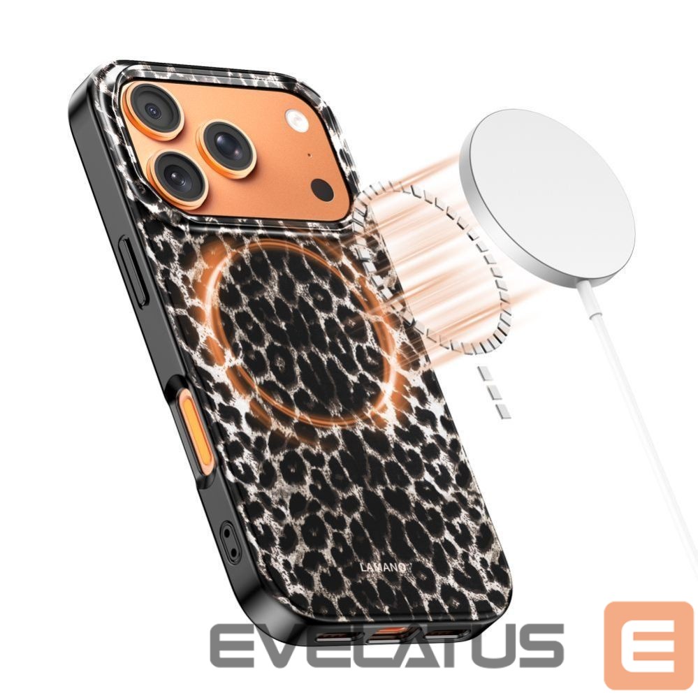 Muud kaubad Tech-Protect Tech-Protect Lamano MagSafe case for iPhone 17 Pro Max - black and brown