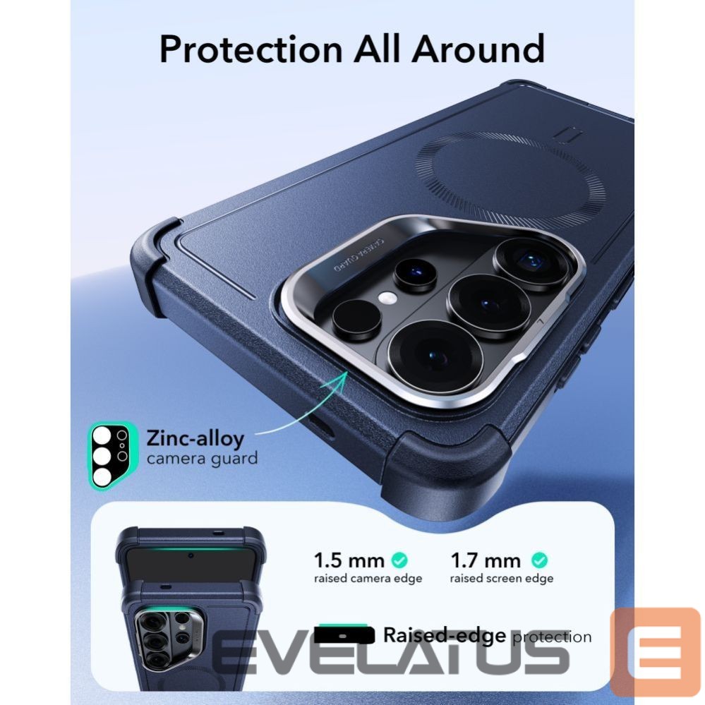 Muud kaubad ESR ESR Cyber Tough Kickstand MagSafe Case for Samsung Galaxy S26 Ultra - Navy Blue