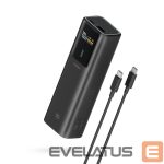 Väline aku Cuktech  Powerbank Cuktech CKPB100PGLBL 150W 10000mAh USB-C USB-A - black 