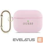 Muud kaubad Guess  Guess Grained Classic Logo Case for AirPods Pro 3 - Pink 