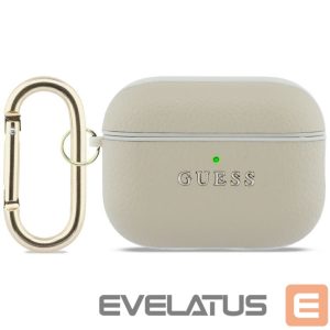 Muud kaubad Guess  Guess Grained Classic Logo Hook case for AirPods Pro 3 - gold 