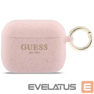 Muud kaubad Guess  Guess Silicone Glitter Ring Case for AirPods Pro 3 - Pink 