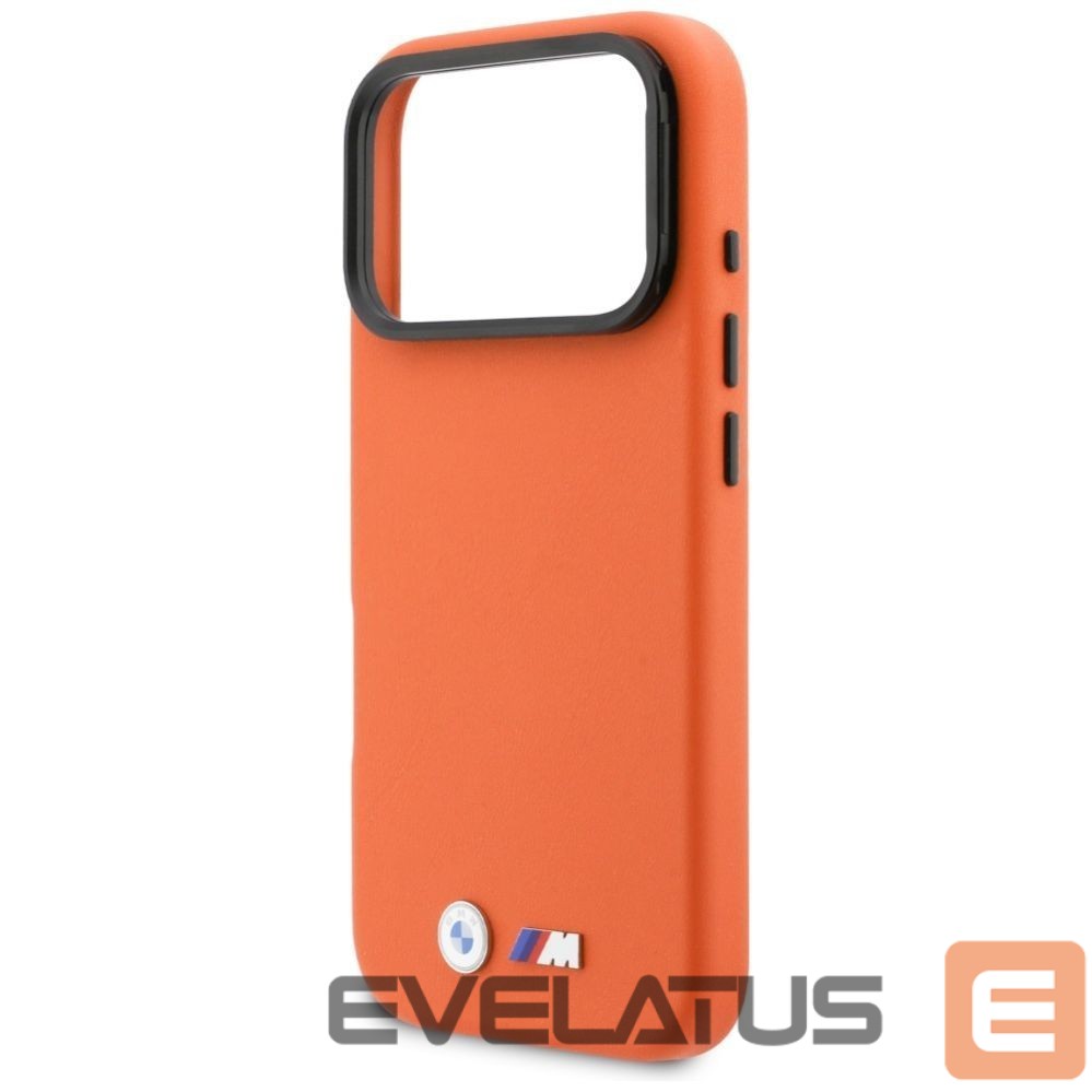 Muud kaubad BMW BMW M Metal Logo MagSafe Case for iPhone 17 Pro Max - Orange