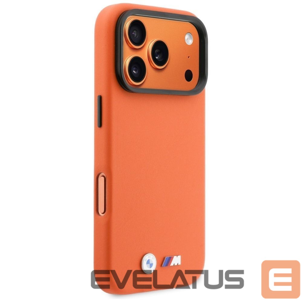 Muud kaubad BMW BMW M Metal Logo MagSafe Case for iPhone 17 Pro Max - Orange