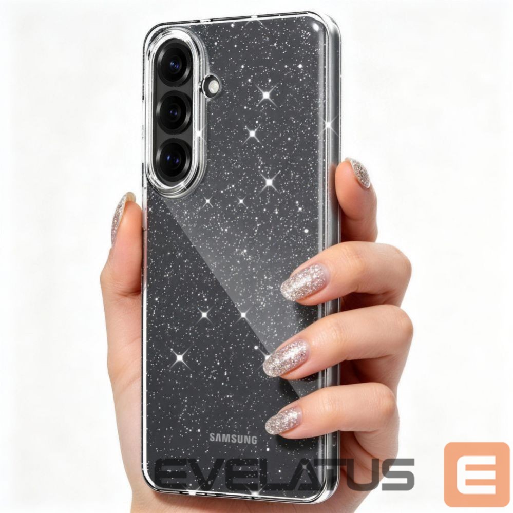 Muud kaubad Tech-Protect Tech-Protect FlexAir Case for Samsung Galaxy S26+ - Clear and Glitter