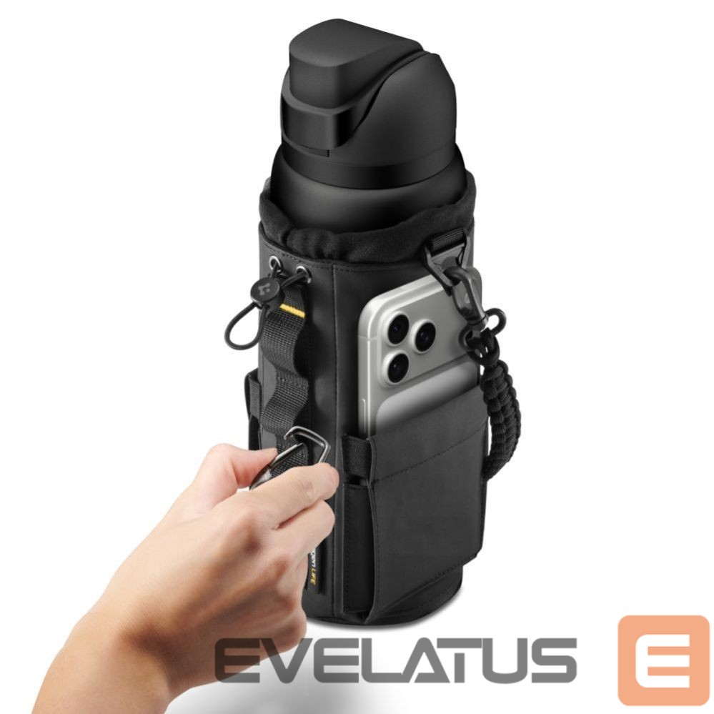 Jalgratta tarvik Spigen Spigen Tumbler Holder Bag Magnetic for Water Bottle, Phone, Keys - Black