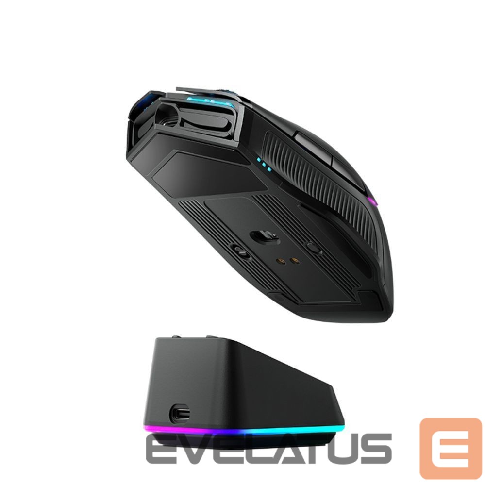 Muu Machenike Machenike L8 Pro Wireless Gaming Mouse with Charging Station - Black