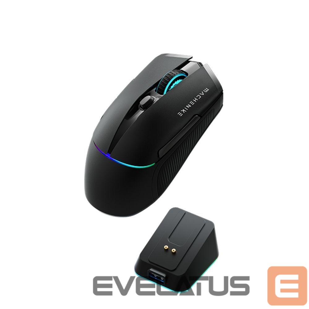 Muu Machenike Machenike L8 Pro Wireless Gaming Mouse with Charging Station - Black