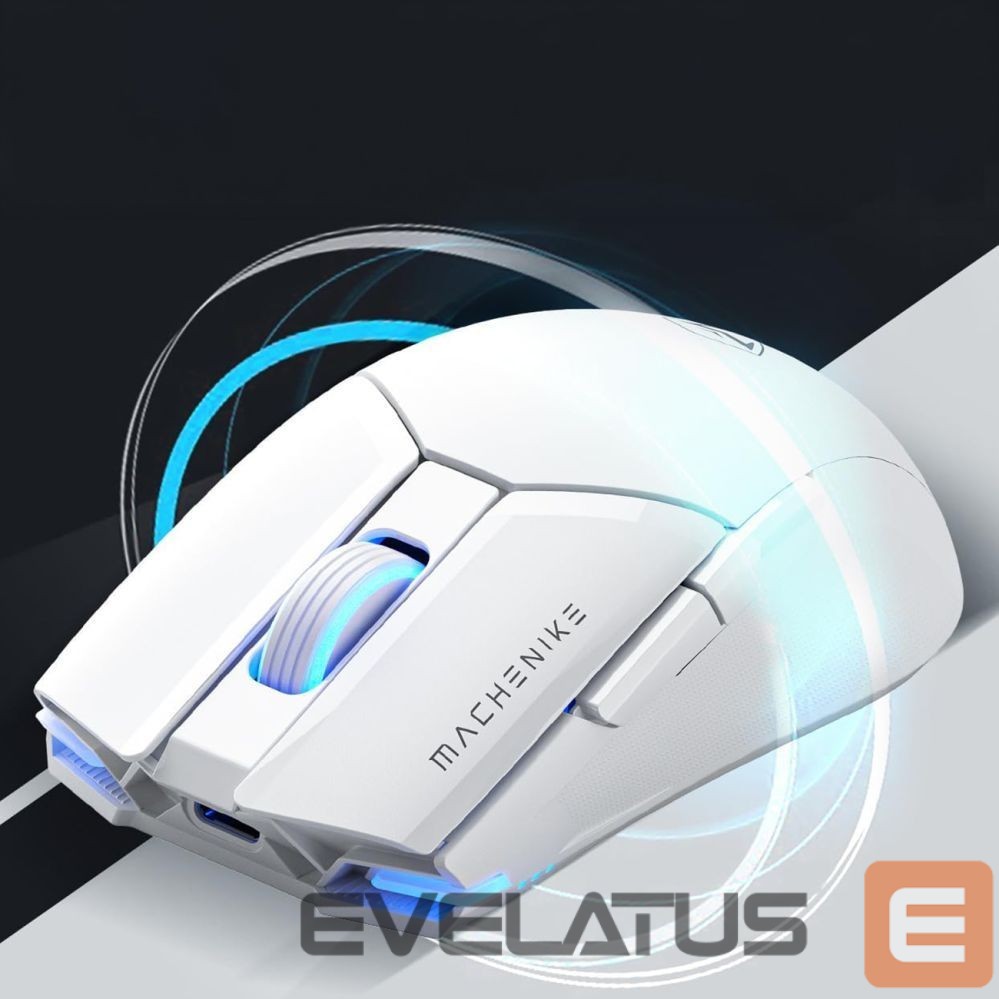 Muu Machenike Machenike M7 Pro Wireless Gaming Mouse - White