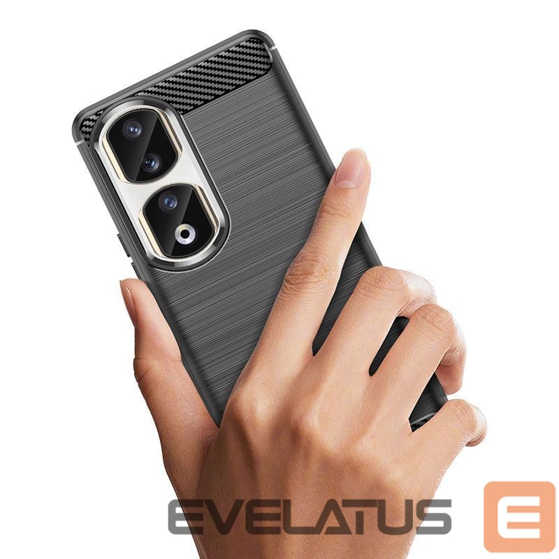 Muud kaubad Hurtel Carbon Case for Honor 90 Pro - black