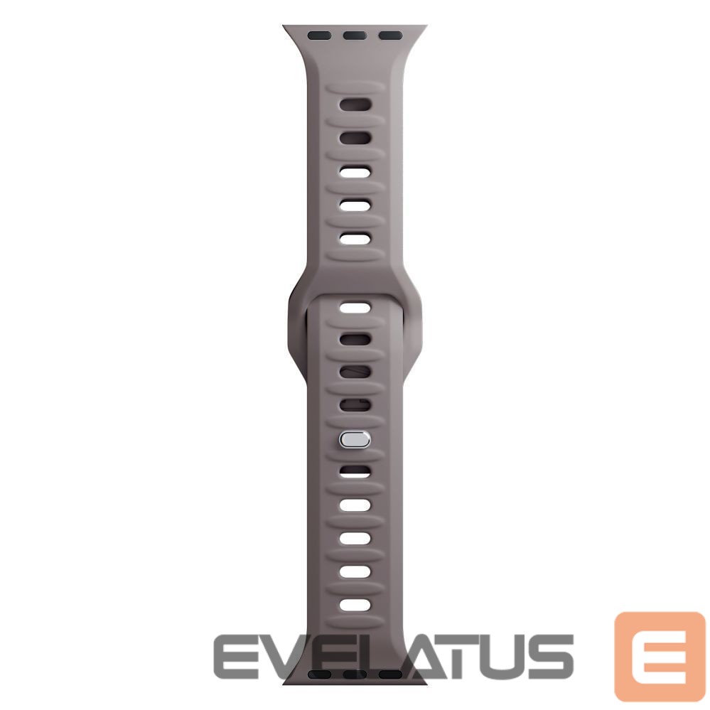 Muud kaubad 3MK 3mk Silicone Watch Strap for Apple Watch 38/40/41 mm - Dark Gray