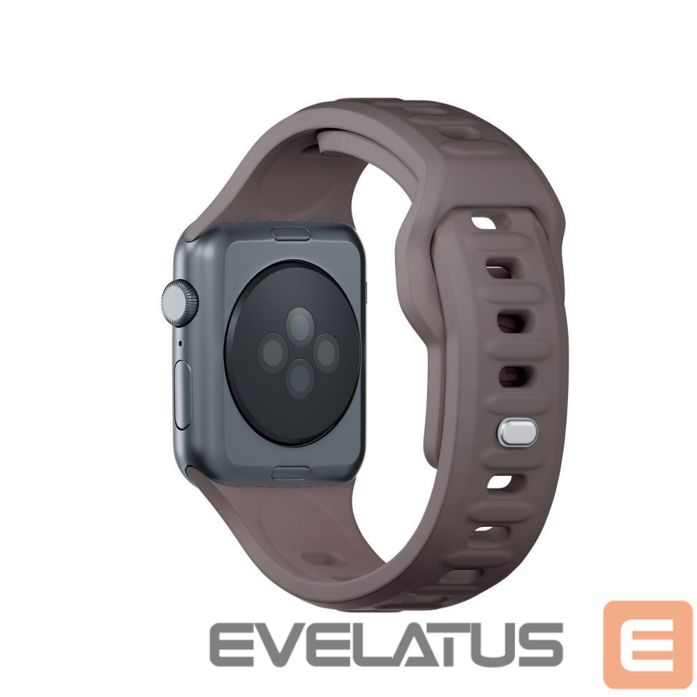 Muud kaubad 3MK 3mk Silicone Watch Strap for Apple Watch 38/40/41 mm - Dark Gray