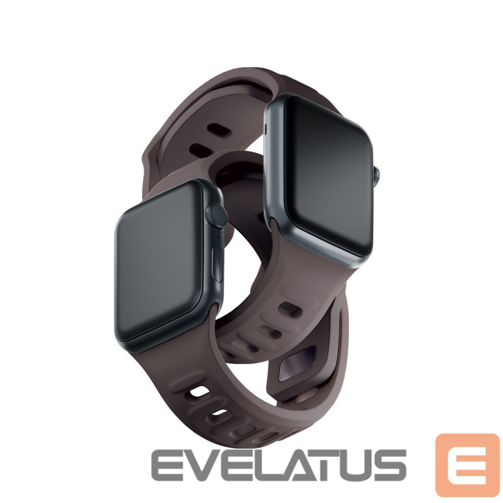 Muud kaubad 3MK 3mk Silicone Watch Strap for Apple Watch 38/40/41 mm - Dark Gray