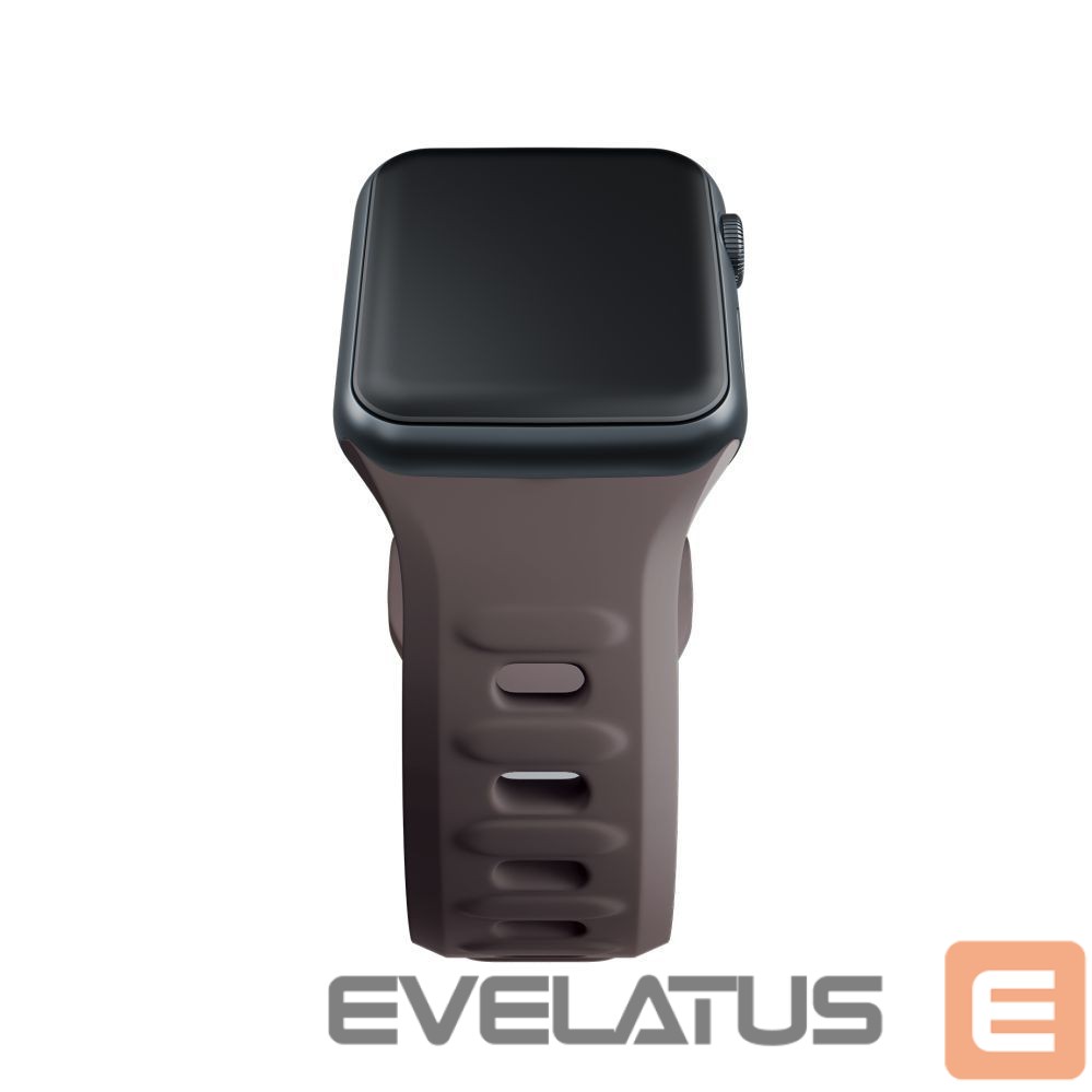 Muud kaubad 3MK 3mk Silicone Watch Strap for Apple Watch 38/40/41 mm - Dark Gray