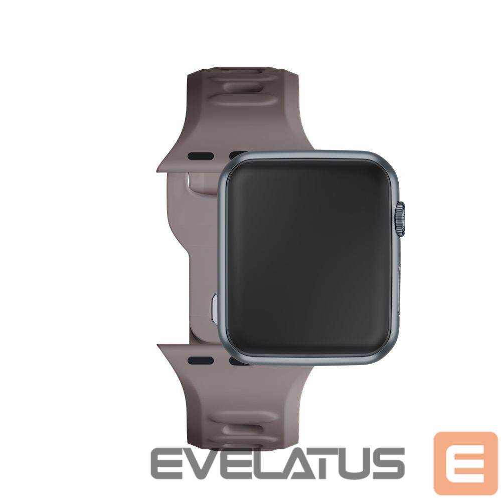 Muud kaubad 3MK 3mk Silicone Watch Strap for Apple Watch 38/40/41 mm - Dark Gray