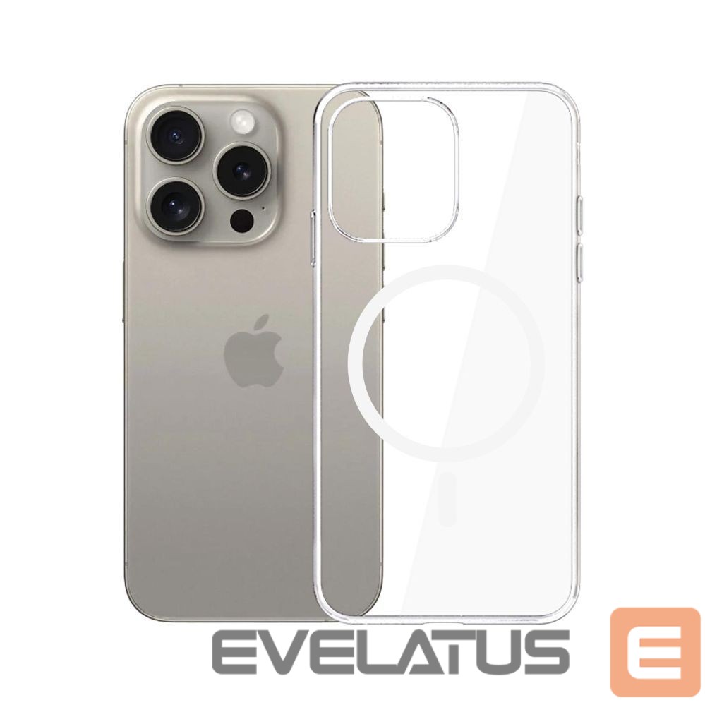 Muud kaubad 3MK 3mk Clear MagCase Case for Apple iPhone 15 Pro Max - Transparent