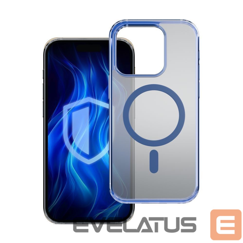 Muud kaubad 3MK 3mk Frosty MagCase Blue Case for Apple iPhone 15 Pro Max - Blue