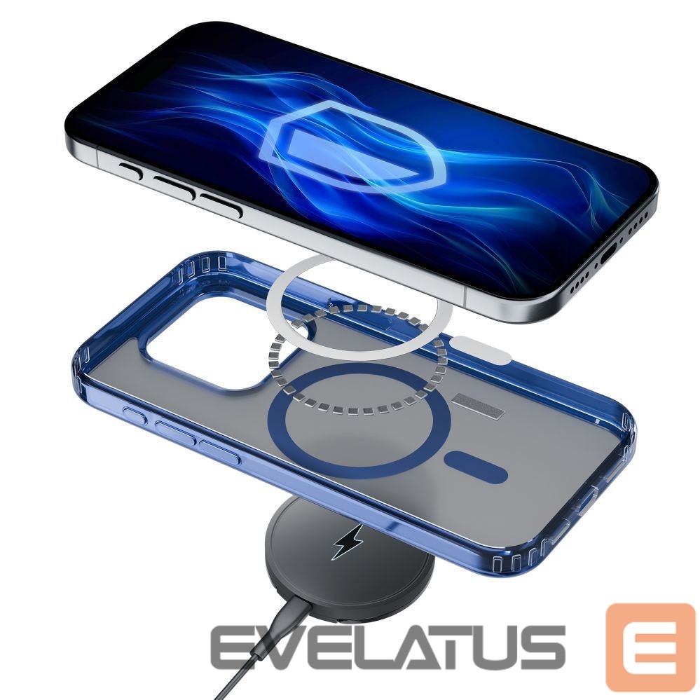 Muud kaubad 3MK 3mk Frosty MagCase Blue Case for Apple iPhone 15 Pro Max - Blue
