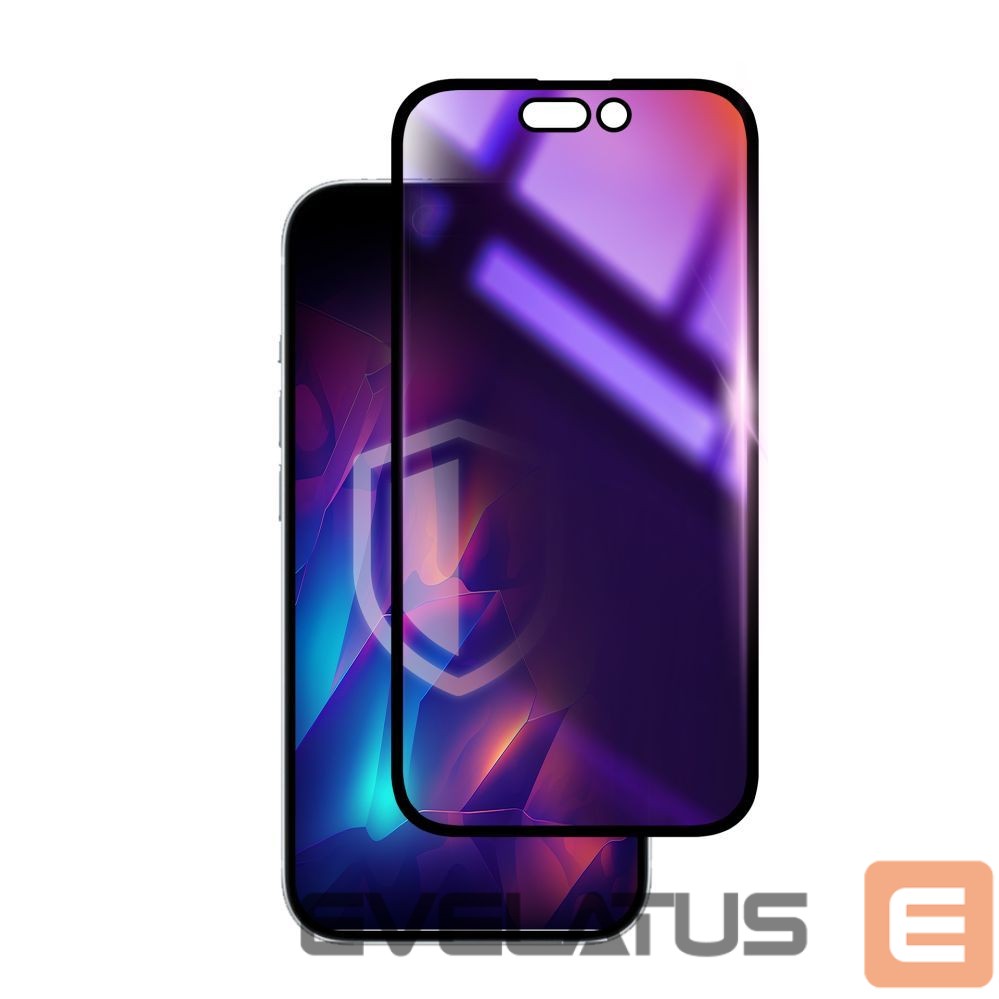 Muud kaubad 3MK 3mk Rainbow Privacy Tempered Glass for Apple iPhone 16 Pro Max
