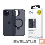 Muud kaubad 3MK  3mk Smoke Case Mag&Stand for Apple iPhone 15 plus - black 