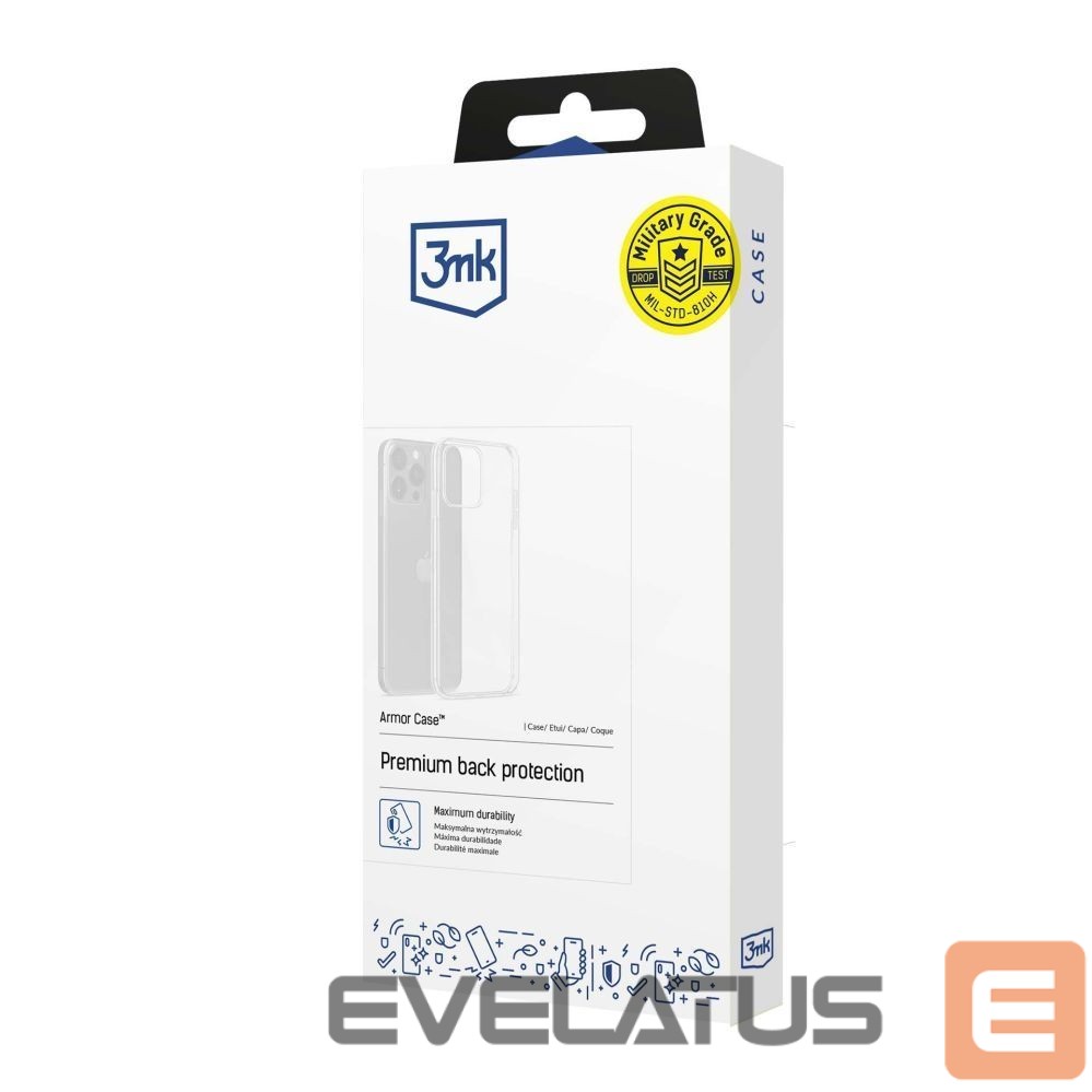 Muud kaubad 3MK 3mk Armor Case for Samsung Galaxy S25 - Transparent