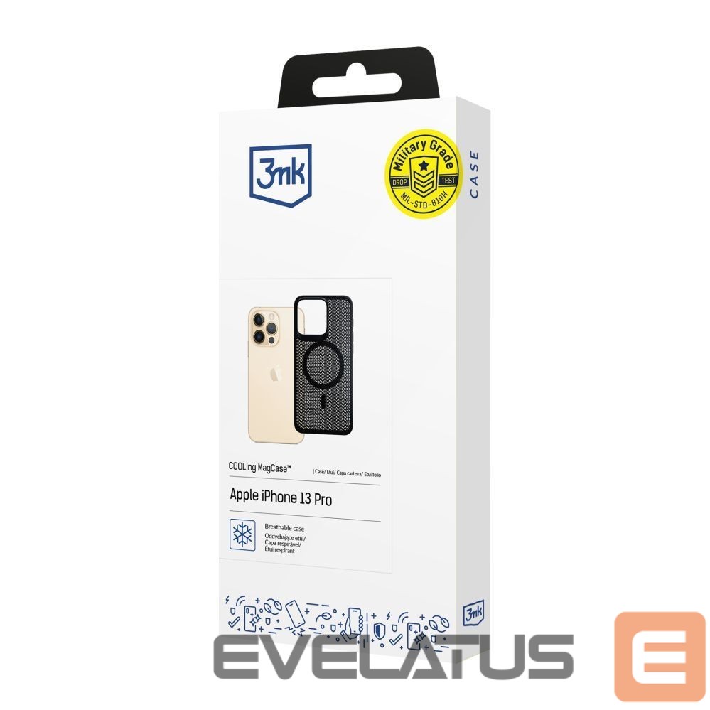 Muud kaubad 3MK 3mk COOLing MagCase for Apple iPhone 13 Pro - Black