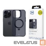 Muud kaubad 3MK  3mk Smoke Case Mag&Stand for Apple iPhone 15 pro max - black 