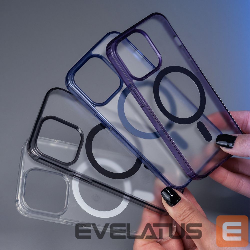 Muud kaubad 3MK 3mk Frosty MagCase Blue Case for Apple iPhone 13 Pro Max - Transparent