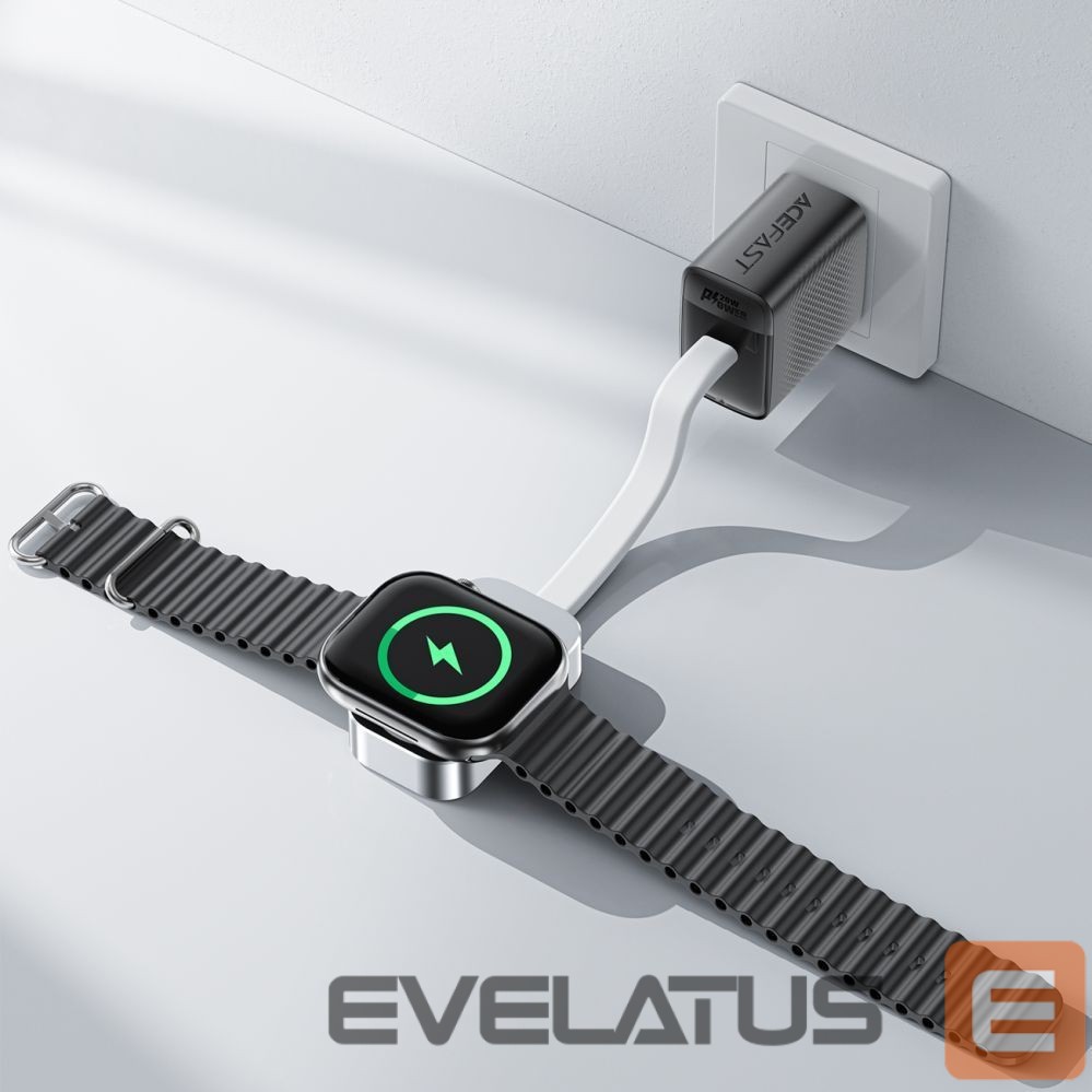 Muud kaubad Acefast Acefast E21 5W Wireless Charger for Apple Watch - Silver