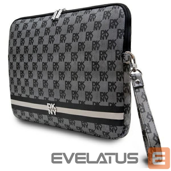 Muud kaubad DKNY DKNY Sleeve Checkered Pattern Printed Stripes 16" Laptop Case - Black