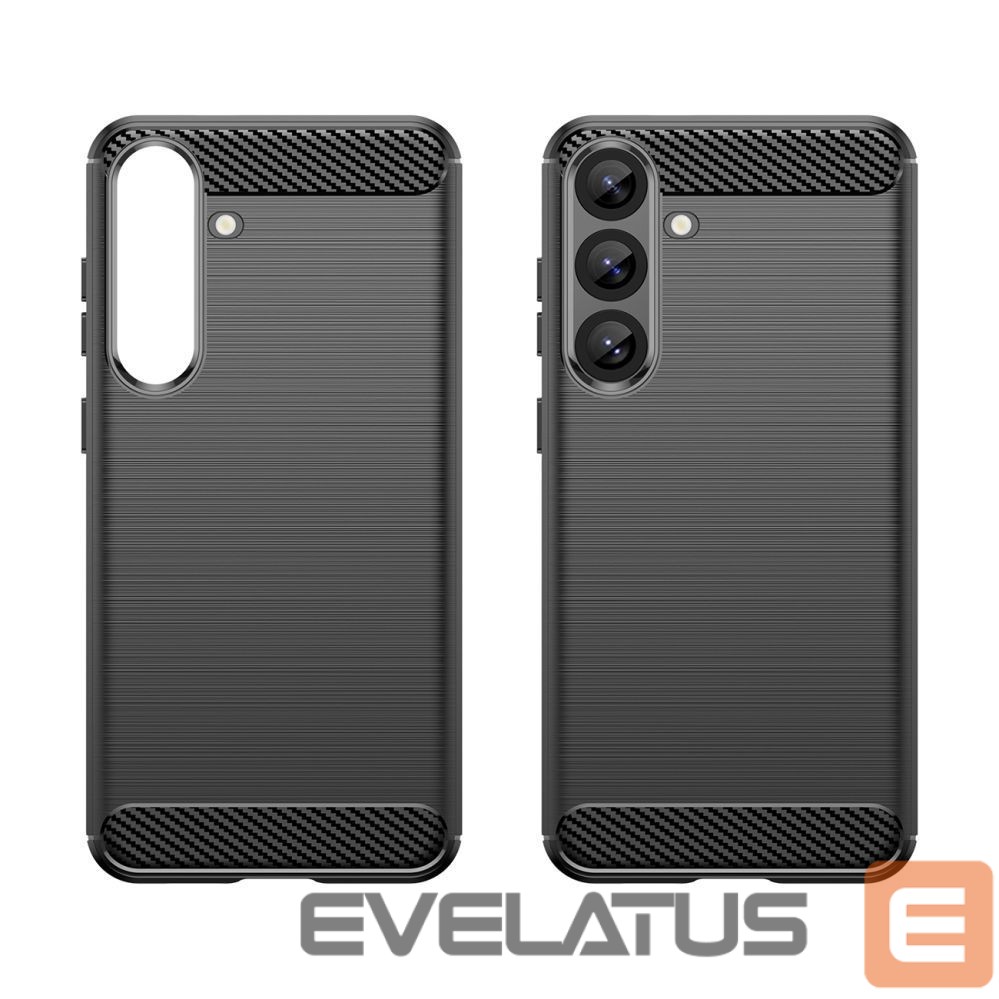 Muud kaubad Hurtel Carbon Case for Samsung Galaxy S25+ - Black