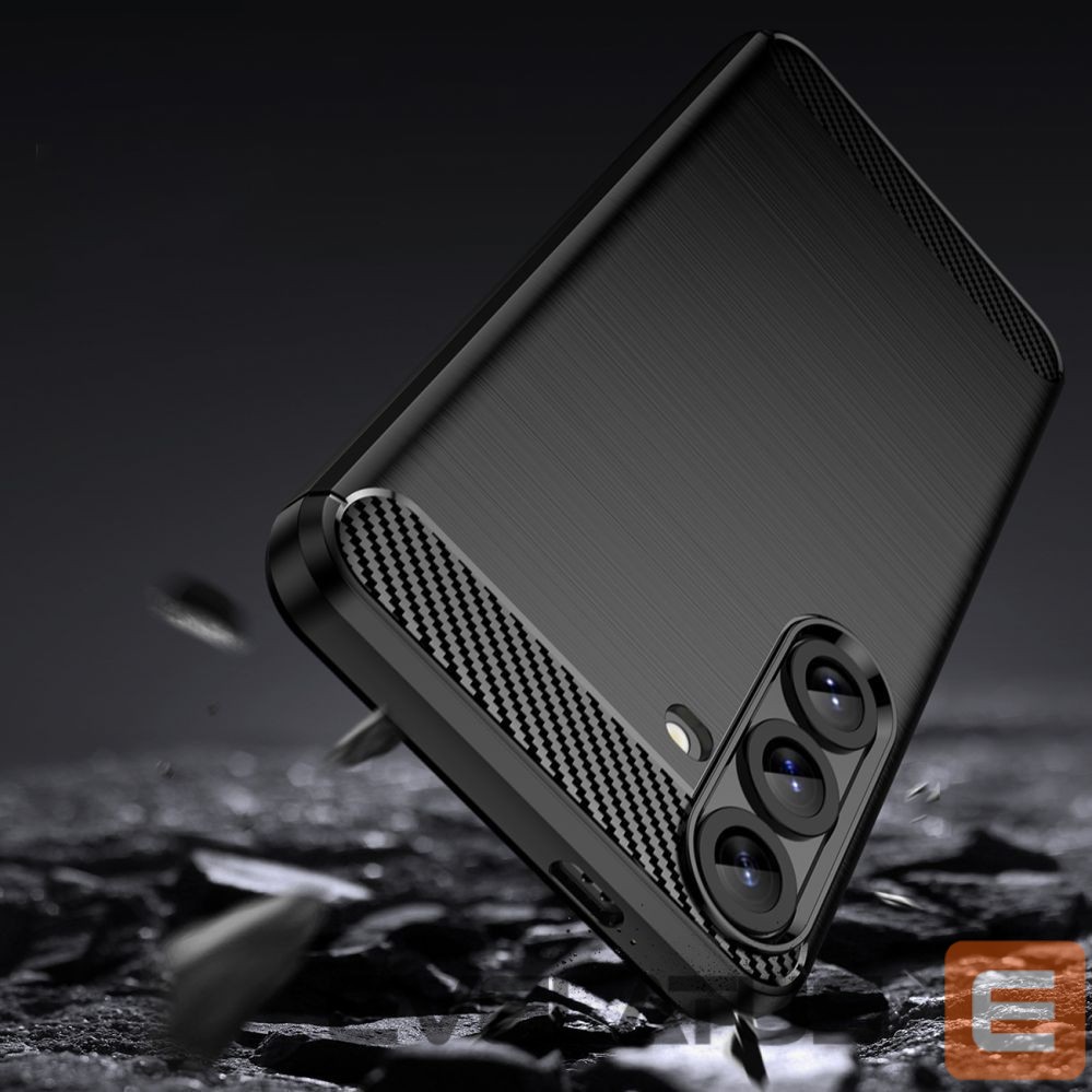 Muud kaubad Hurtel Carbon Case for Samsung Galaxy S25+ - Black
