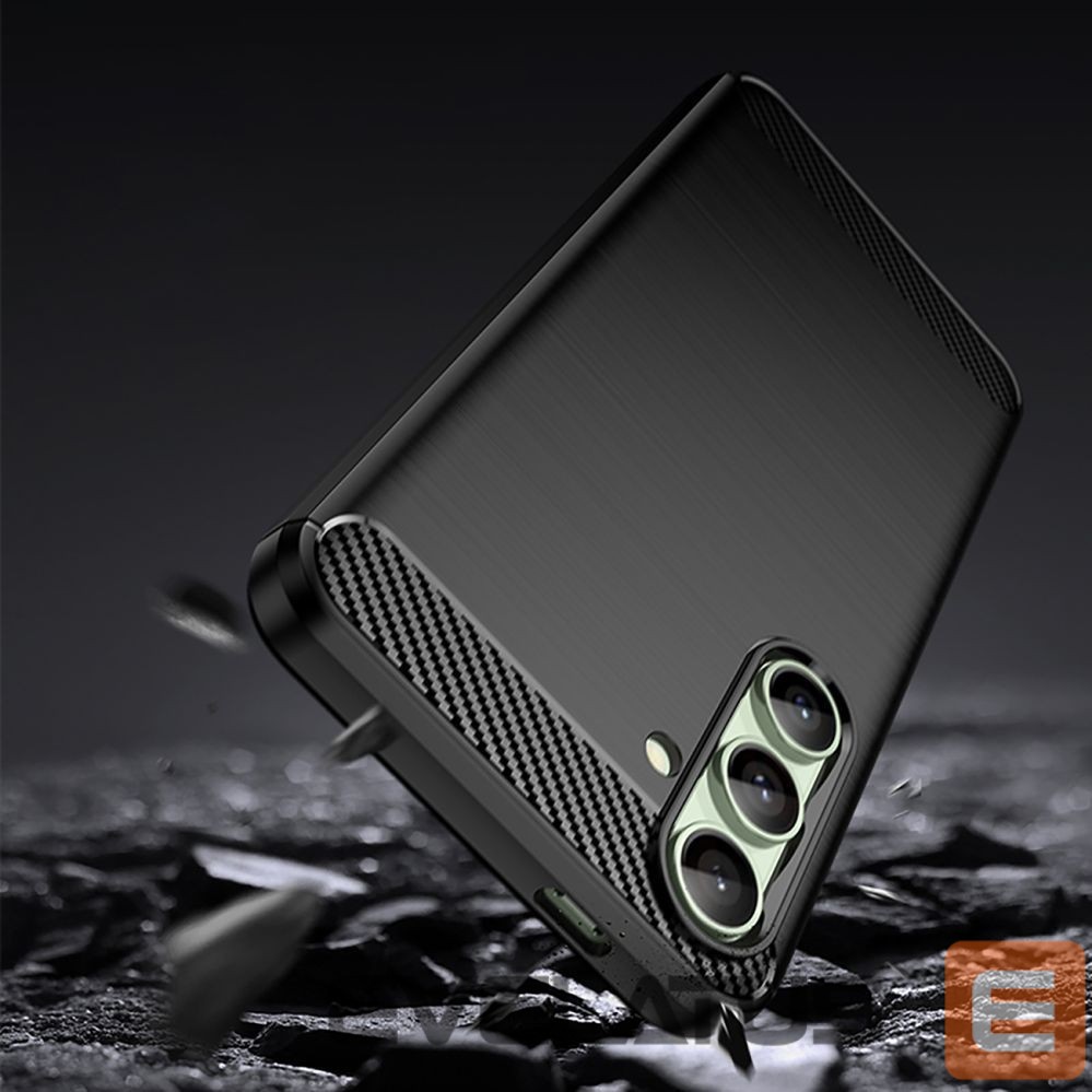 Muud kaubad Hurtel Carbon Case for Samsung Galaxy S24 FE - Black