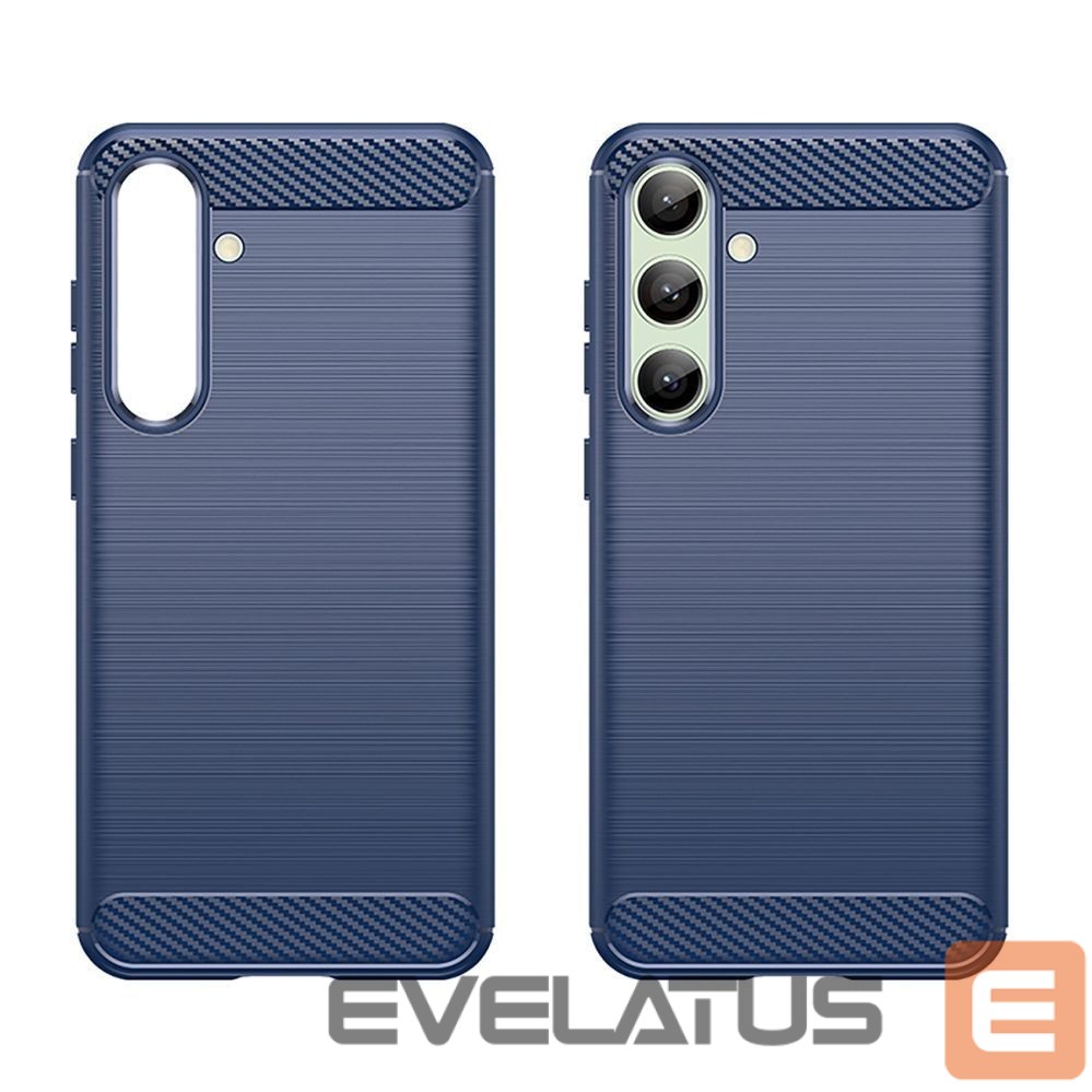 Muud kaubad Hurtel Carbon Case for Samsung Galaxy S24 FE - Blue
