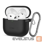 Muud kaubad Tech-Protect  Tech-Protect Silicone Hook Case for AirPods 4 - Black 