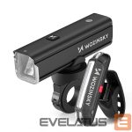 Elektrisõidukite lisavarustus Wozinsky  Wozinsky WSBLB3 Front (1000 lm) and Rear USB-C Bike Light Set - Black 
