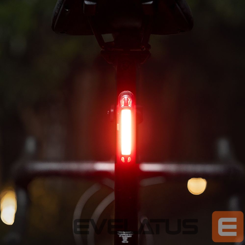 Elektrisõidukite lisavarustus Wozinsky Wozinsky WSBLB2 Front (400 lm) and Rear USB-C Bike Light Set - Black