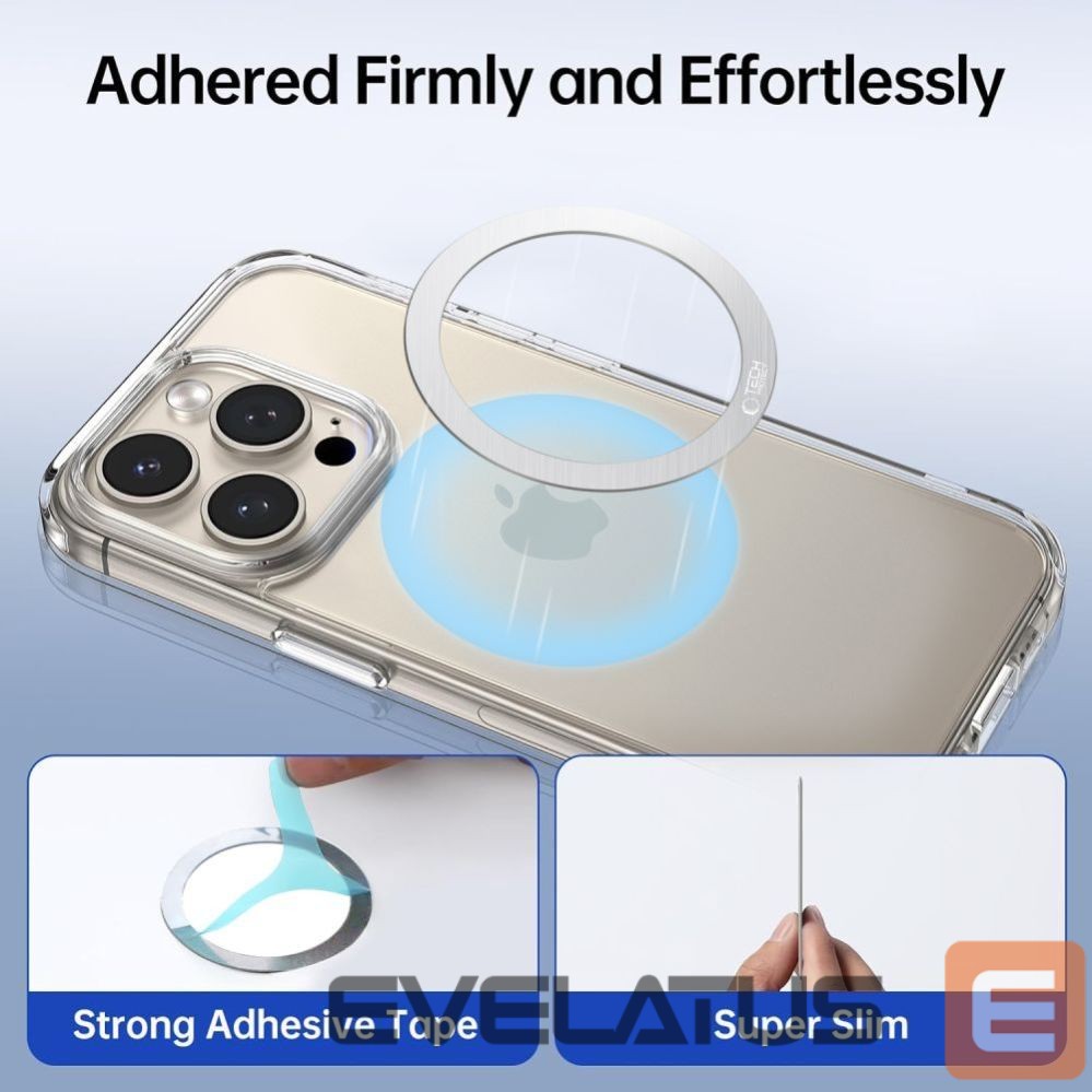 Muud kaubad Tech-Protect Tech-Protect MMP-110 2in1 MagSafe Ring - Silver / Silver