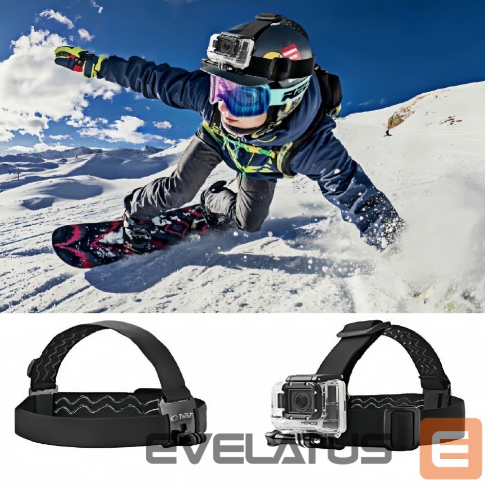 Teine toode Tech-Protect Tech-Protect GA100 Head Mount for GoPro / DJI - Black