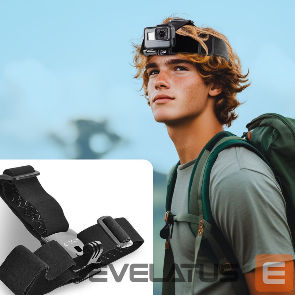 Teine toode Tech-Protect Tech-Protect GA100 Head Mount for GoPro / DJI - Black