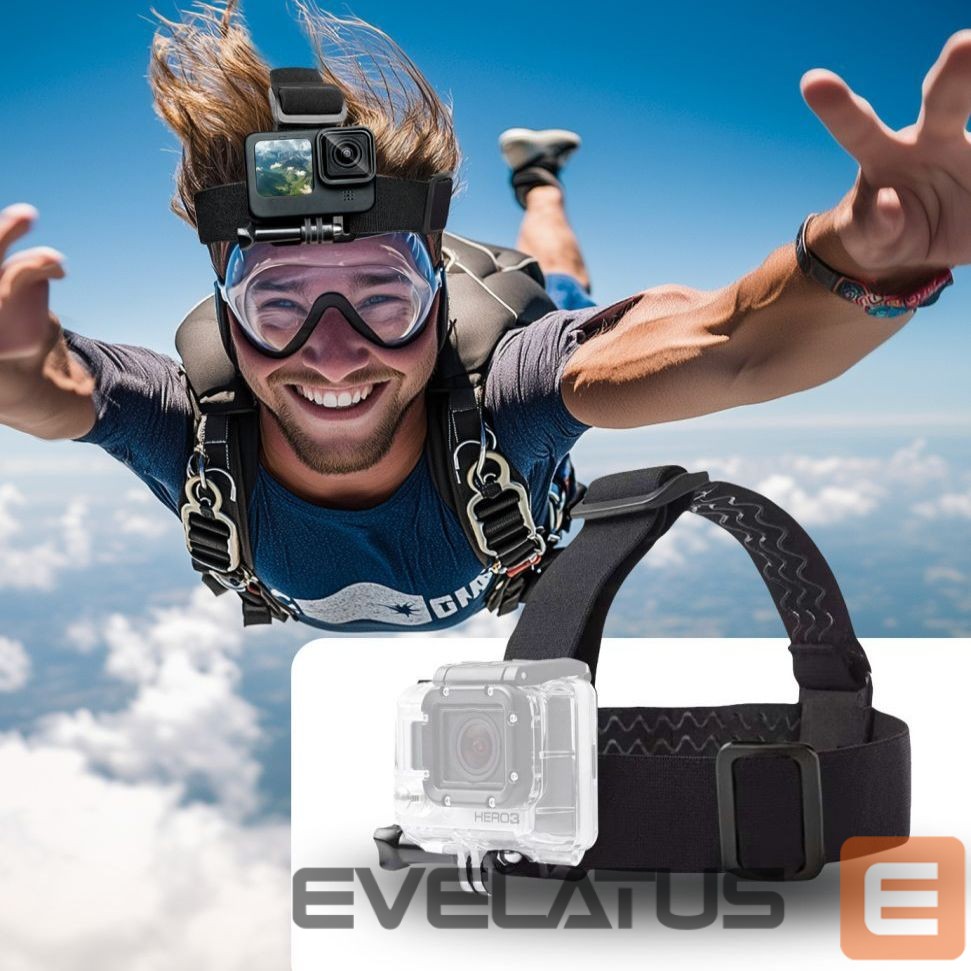 Teine toode Tech-Protect Tech-Protect GA100 Head Mount for GoPro / DJI - Black